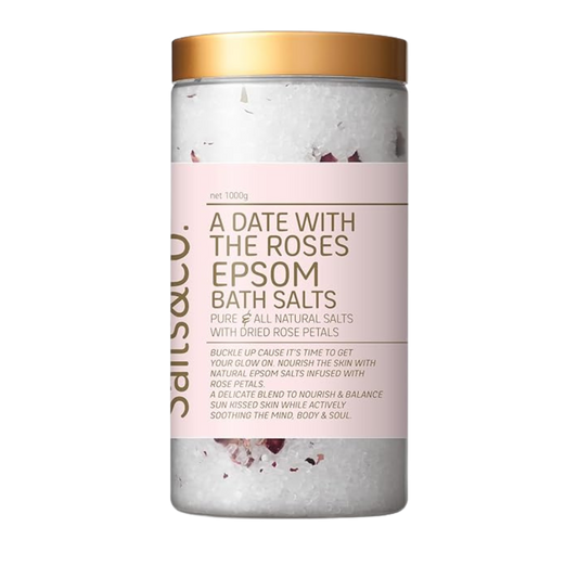 Pink Grapefruit, Rose & Cardamon Epsom Bath Salts 900g